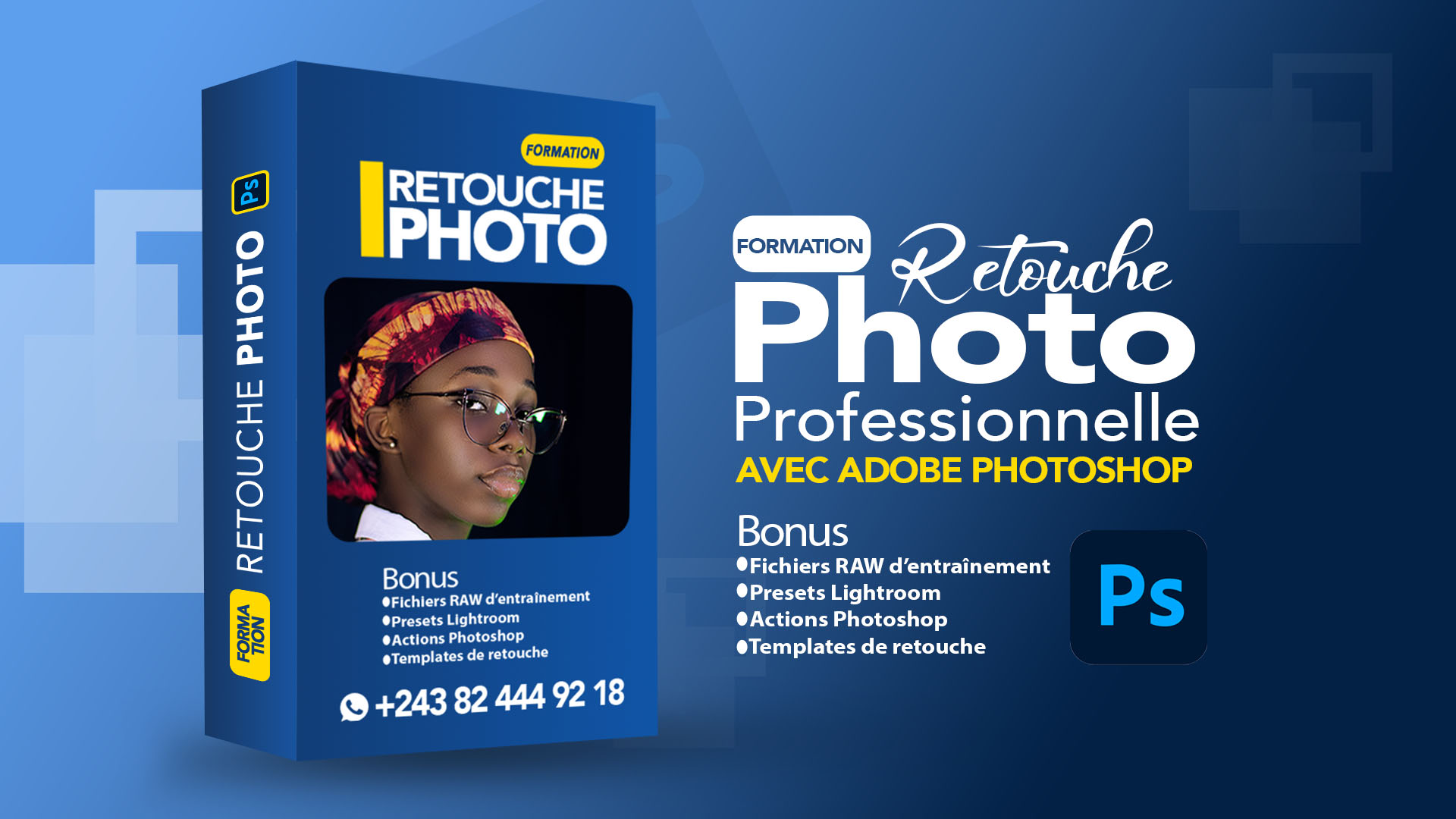 FORMATION EN RETOUCHE PHOTO PRO - [En Ligne]
