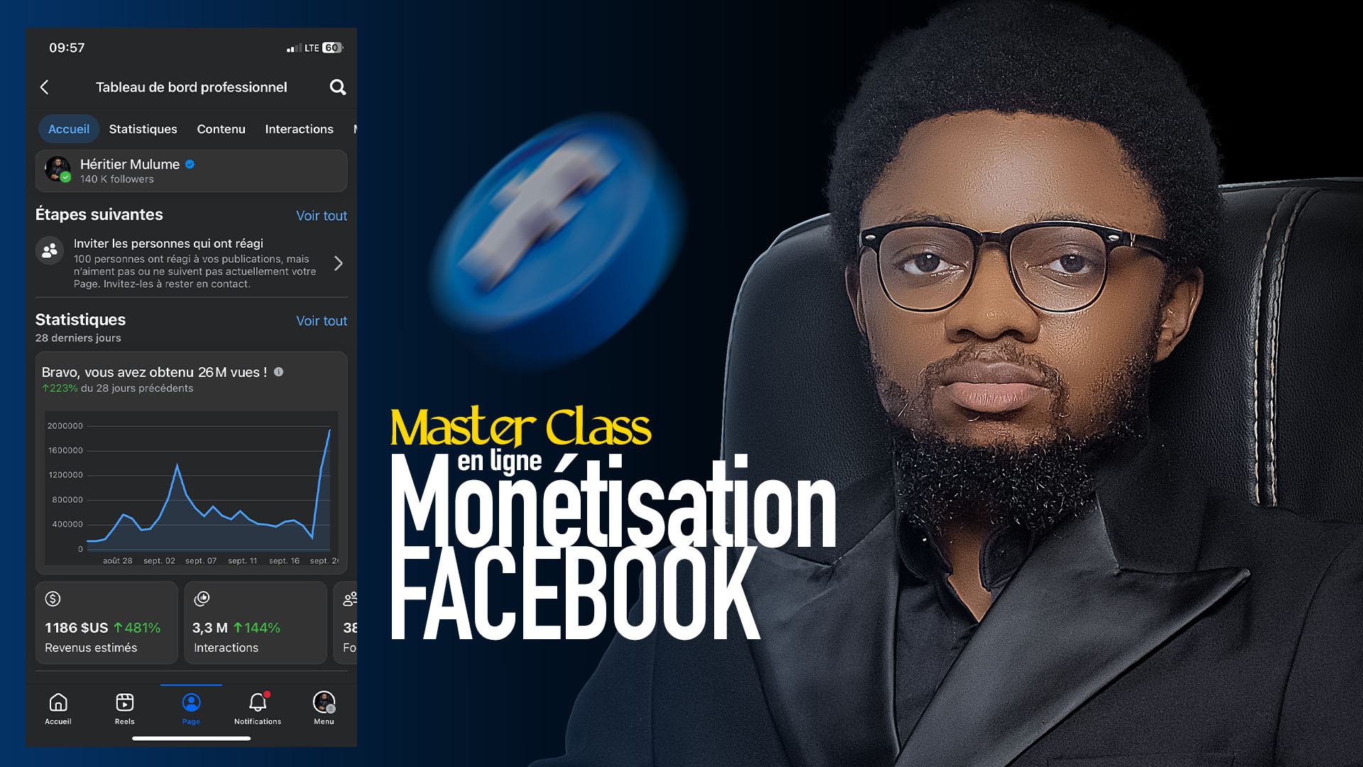 MONETISATION FACEBOOK (MasterClass en ligne)