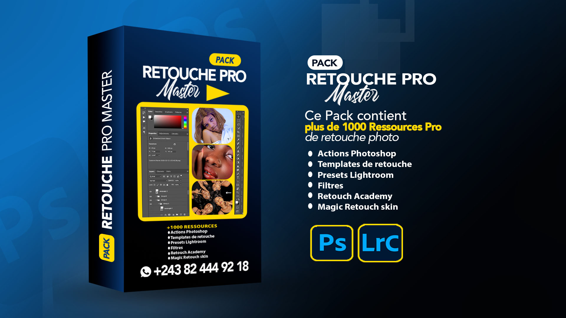 PACK RETOUCHE PRO MASTER