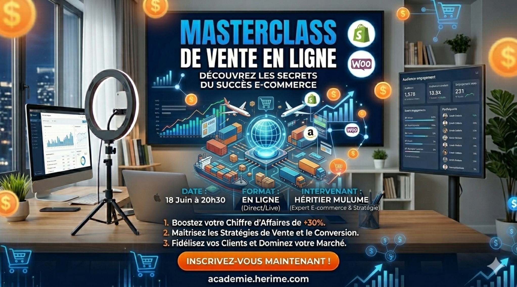 MAÎTRES LA VENTE EN LIGNE